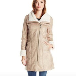 Seven For All Mankind Faux Shearling Coat LARGE L